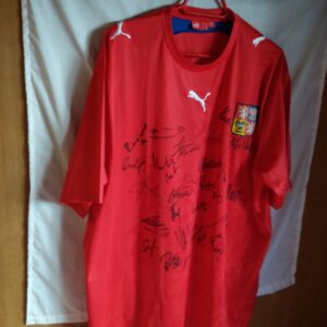 Seleccion de la Republica Checa (firmada por la plantilla)
