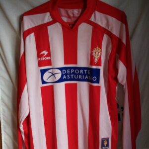 Match Worn (Categorias inferiores) Sporting de Gijon - dorsal 10