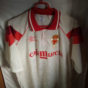 Match Worn - Real Murcia - dorsal 13 Javi (firmada)