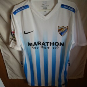 Match Worn - Malaga CF - 5 Diego Llorente