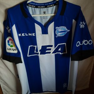 Match Worn - Deportivo Alaves - 4 Alexis Ruano