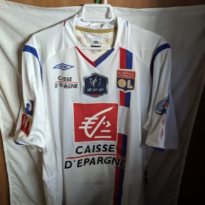 Match Worn - Olympique de Lyon - dorsal 10