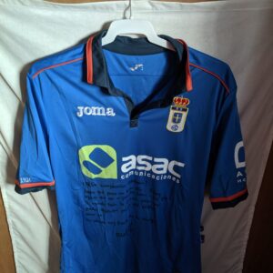 Match Worn - Real Oviedo - 11 (Eneko Fernandez) - dedicada
