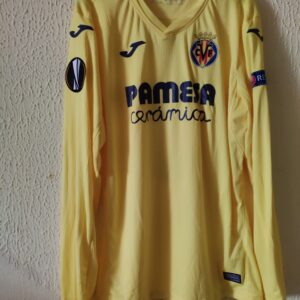 Match Worn - Villarreal CF - 3 Raul Albiol - Europa League