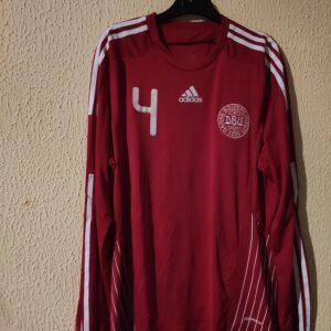 Match Worn - Seleccion de Dinamarca - 4 Daniel Agger