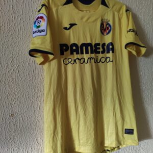 Match Worn - Villarreal CF - 5 Santiago Caseres vs RCD Espanyol