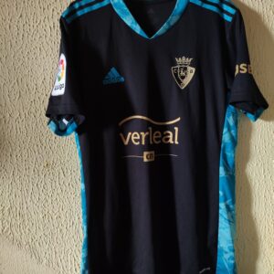 Match Worn - CA Osasuna - 25 Juan Perez vs Cadiz CF