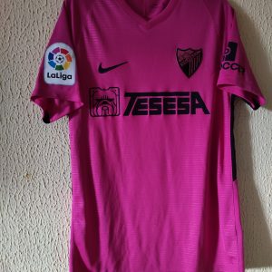 Match Worn - Malaga CF - 8 Adrian Gonzalez vs Cadiz CF
