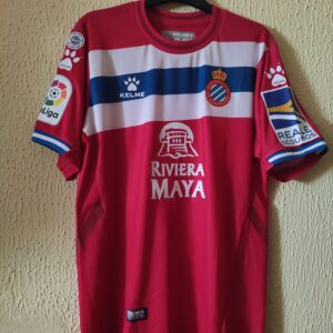 Match Worn - RCD Espanyol - 7 Wu Lei vs Getafe CF