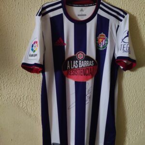 Match Worn y firmada - Real Valladolid - 24 Joaquin Fernandez