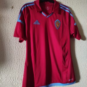 Real Zaragoza - dorsal 9 - match worn cat. inferiores