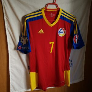 Match Worn - Seleccion de Andorra - dorsal 7