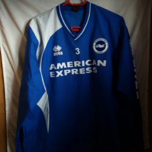 Brighton & Hove Albion - dorsal 3 - player worn