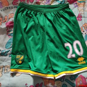 Norwich City - dorsal 20 - match worn