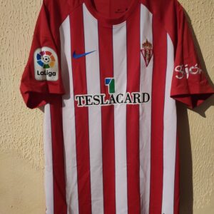 Match Worn - Sporting de Gijon - 16 Jony Rodriguez
