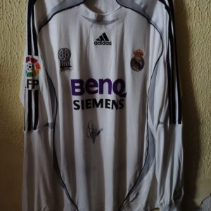 Match Worn y Firmada - Real Madrid CF - 31 David Mateos