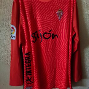 Match Worn - Sporting de Gijon - 1 Christian Joel Sanchez