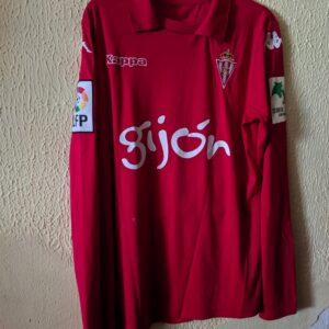 Match Worn - Sporting de Gijon - 18 Isma Lopez
