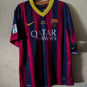 (Replica) Nueva - FC Barcelona - 10 Leo Messi - Tito Per Sempre Etern