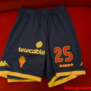 Sporting de Gijon - dorsal 25 - match worn