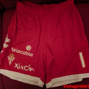 Sporting de Gijon - dorsal 1 - match worn