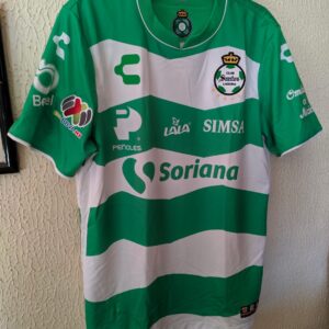 Match Worn vs Sporting de Gijon - Santos Laguna - 9 Javier Correa