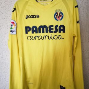 Match Worn vs Deportivo - Villarreal CF - 8 Jonathan Dos Santos