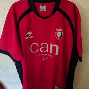 Match Worn - CA Osasuna - dorsal 8 (Juanma Ortiz)