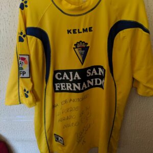 Match Worn and signed - Cadiz CF - 15 Benjamin Zarandona