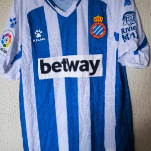 Match Worn - RCD Espanyol - 18 Landry Dimata