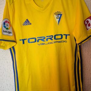 Match Worn vs Sporting de Gijon - Cadiz CF - 4 Mikel Villanueva