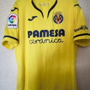Match Worn vs Atletico de Madrid - Villarreal CF - 10 Vicente Iborra