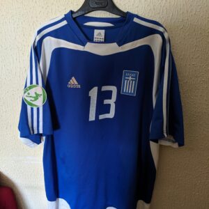 Match Worn - Seleccion de Grecia sub-21 - dorsal 13