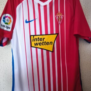Match Worn - Sporting de Gijon - 19 Neftali Manzambi