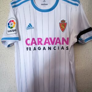 Match Worn - Real Zaragoza - 9 Alvaro Vazquez