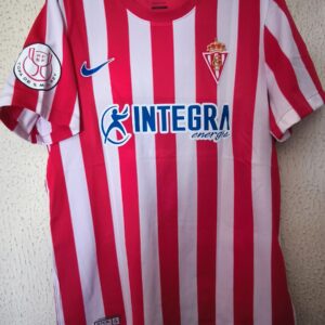 Match Worn / Player Issue - Copa del Rey - Sporting de Gijon - 19 Bogdan Milovanov