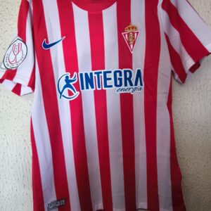 Match Worn / Player Issue - Copa del Rey - Sporting de Gijon - 11 Victor Campuzano