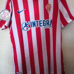 Match Worn / Player Issue - Copa del Rey - Sporting de Gijon - 10 Nacho Mendez