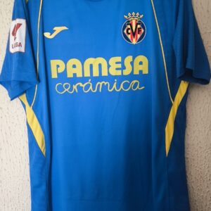 Match Worn vs Racing de Santander - Villarreal B - 1 Iker Alvarez