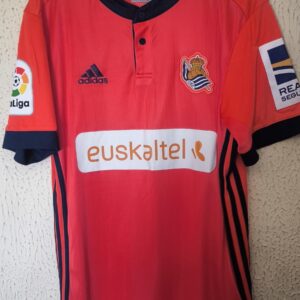 Match Worn vs Malaga CF - Real Sociedad - 3 Diego Llorente