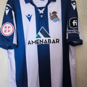 Match Worn pretemporada - Real Sociedad B - dorsal 8