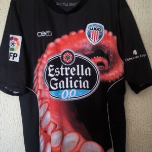 Match Worn pretemporada - edicion pulpo - CD Lugo - dorsal 30