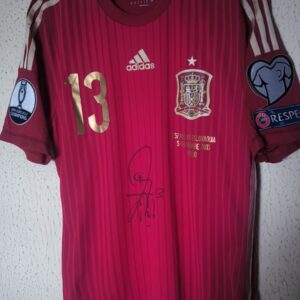 Match Worn vs Eslovaquia - Seleccion de España - 13 Juan Mata
