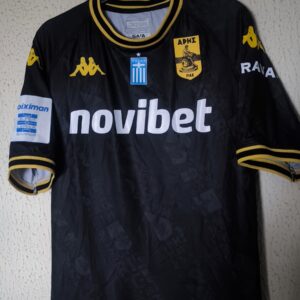 Match Worn y firmada vs Asteras Tripolis - Aris de Salonica FC - 9 Alvaro Zamora