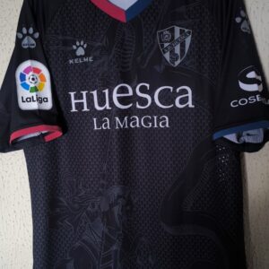 Match Worn y firmada - SD Huesca - 16 Luisinho
