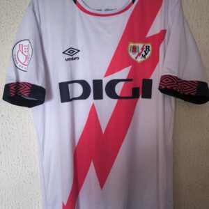 Match Worn Copa del Rey vs Bergantiños - Rayo Vallecano - 10 Bebe