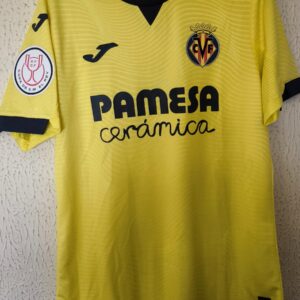 Player Issue y firmada por la plantilla Copa del Rey vs Unionistas de Salamanca - Villarreal CF - 22 Denis Suarez