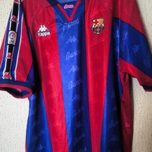 Match Worn y firmada - FC Barcelona - 10 Giovanni