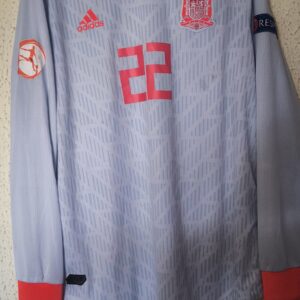 Match Worn Europeo Irlanda 2019 sub17 - Seleccion de España - dorsal 22