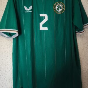 Player Issue vs Italia - Seleccion de Irlanda sub-21 - dorsal 2 (James Abankwah)